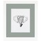 ArtToFrames 24x24" Matted Picture Frame with 20x20" Single Mat Photo Opening Framed in 1.25" White and 2" Mat (FWM-3966-24x24)